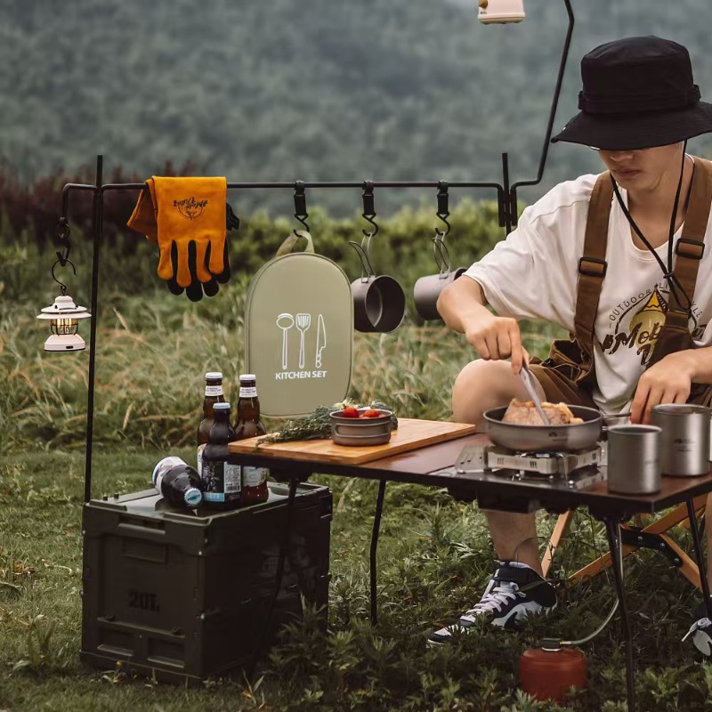 Camping Travel Cooking Utensil - đánh giá và giá Camping Cooking Equipment Bag