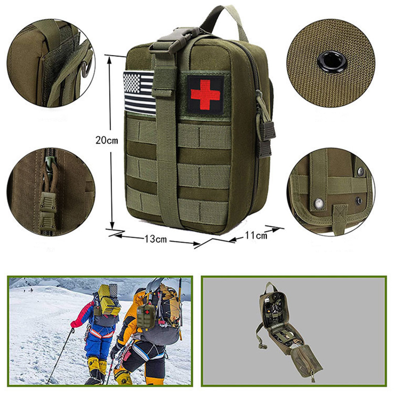 Survival First Aid Kit Surviva - đánh giá và giá Camping Cooking Set With Bag