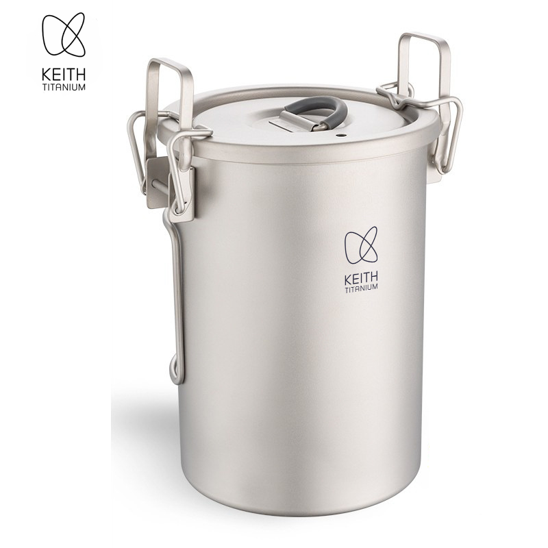 KEITH Pure Titanium Rice Cooke - đánh giá và giá Camping Cooking Gear