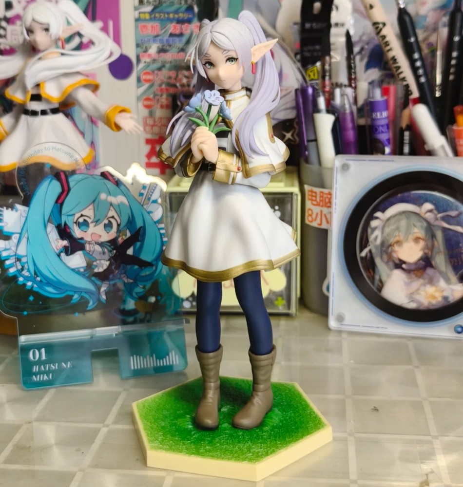 9--21cm Frieren Figure Frieren - đánh giá và giá Campfire Cooking In Another World With My Absurd Skill