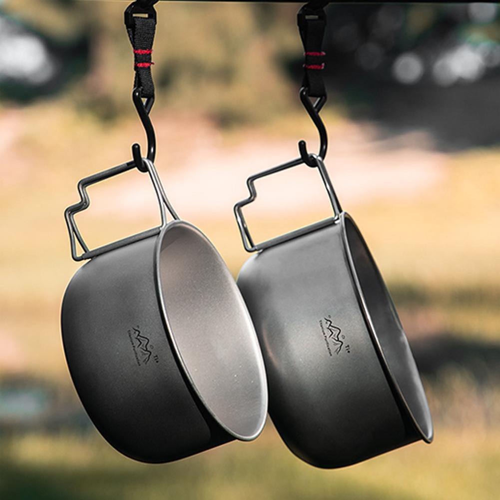 Ultralight Titanium Camping Po - đánh giá và giá Mess Kit Titanium