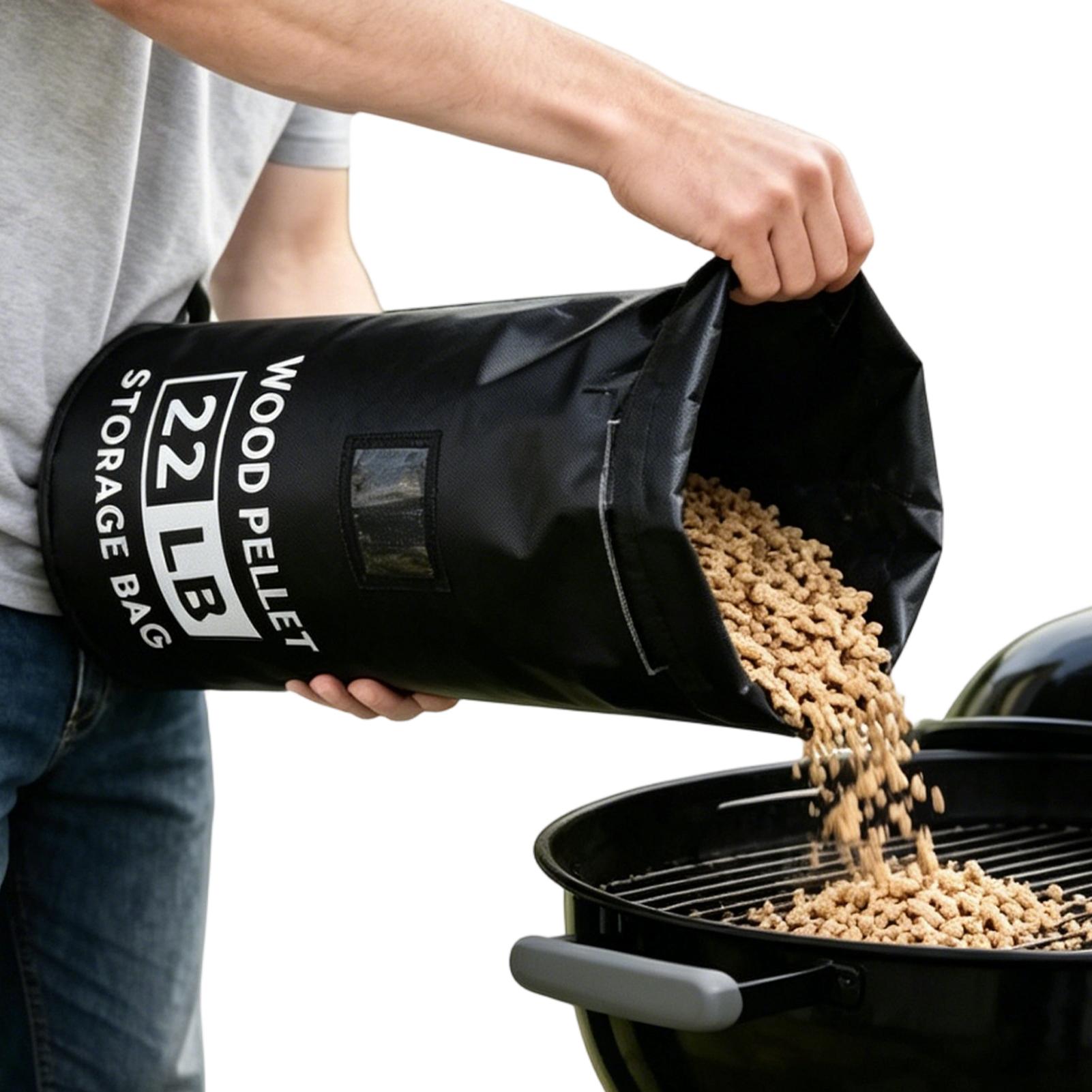 Wood Pellet Container 22 Lbs C - đánh giá và giá Camp Grill Portable Folding