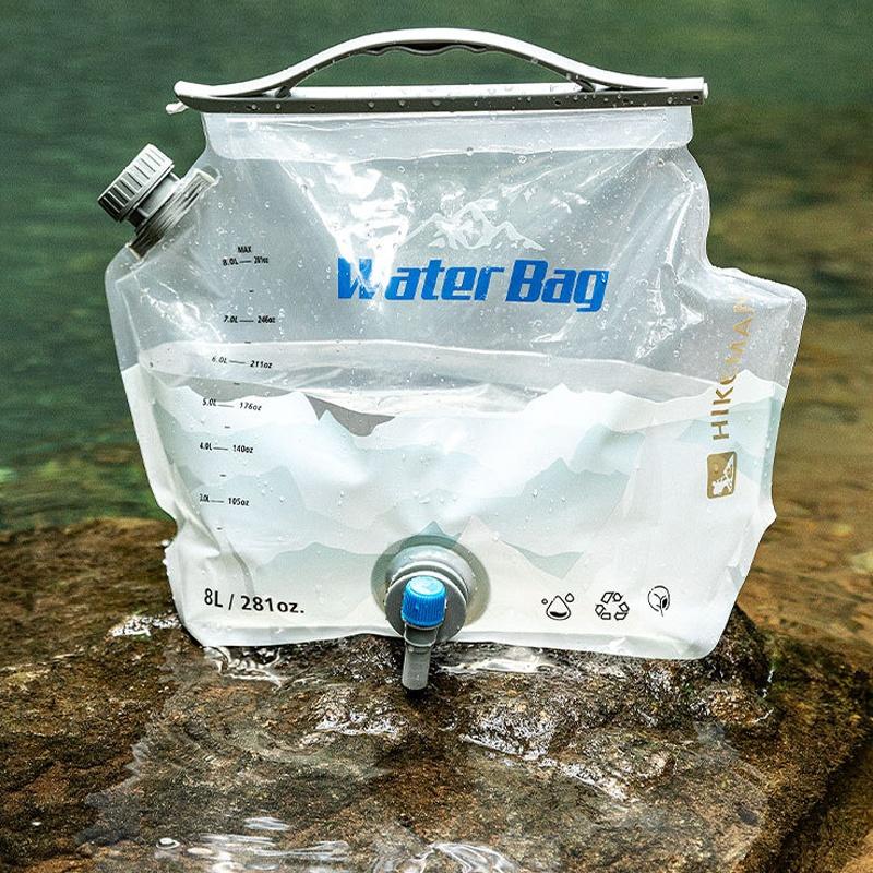 ●8L Camping Water Bag With Fau - đánh giá và giá Camping Cooking Set With Bag