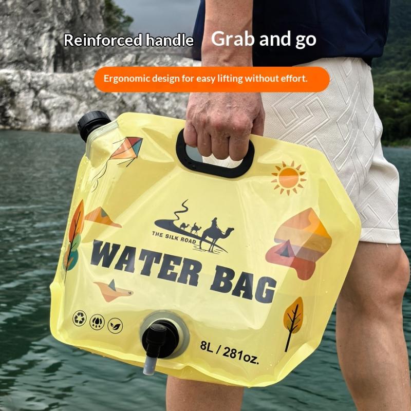 ●8L Camping Water Bag With Fau - đánh giá và giá Camping Cooking Set With Bag