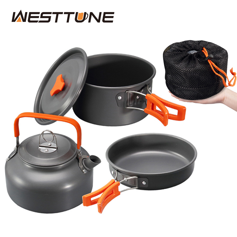 WESTTUNE Camping Cookware Kit  - đánh giá và giá Camping Cooking Gear