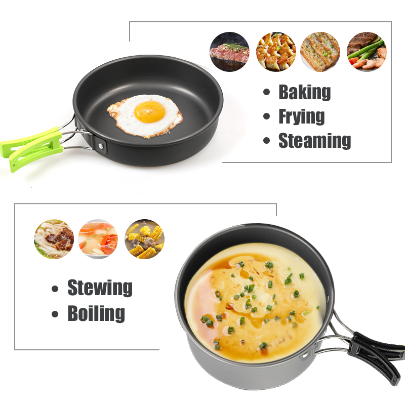 WESTTUNE Camping Cookware Kit  - đánh giá và giá Camping Cooking Gear