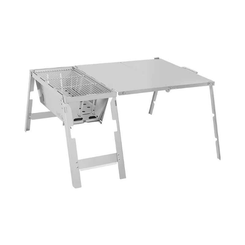 Portable Stainless Steel Outdo - đánh giá và giá Camp Grill Portable Folding