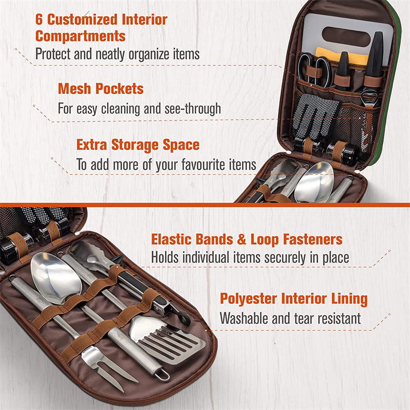 Portable Outdoor Cooking Bag C - đánh giá và giá Camping Cooking Equipment Bag