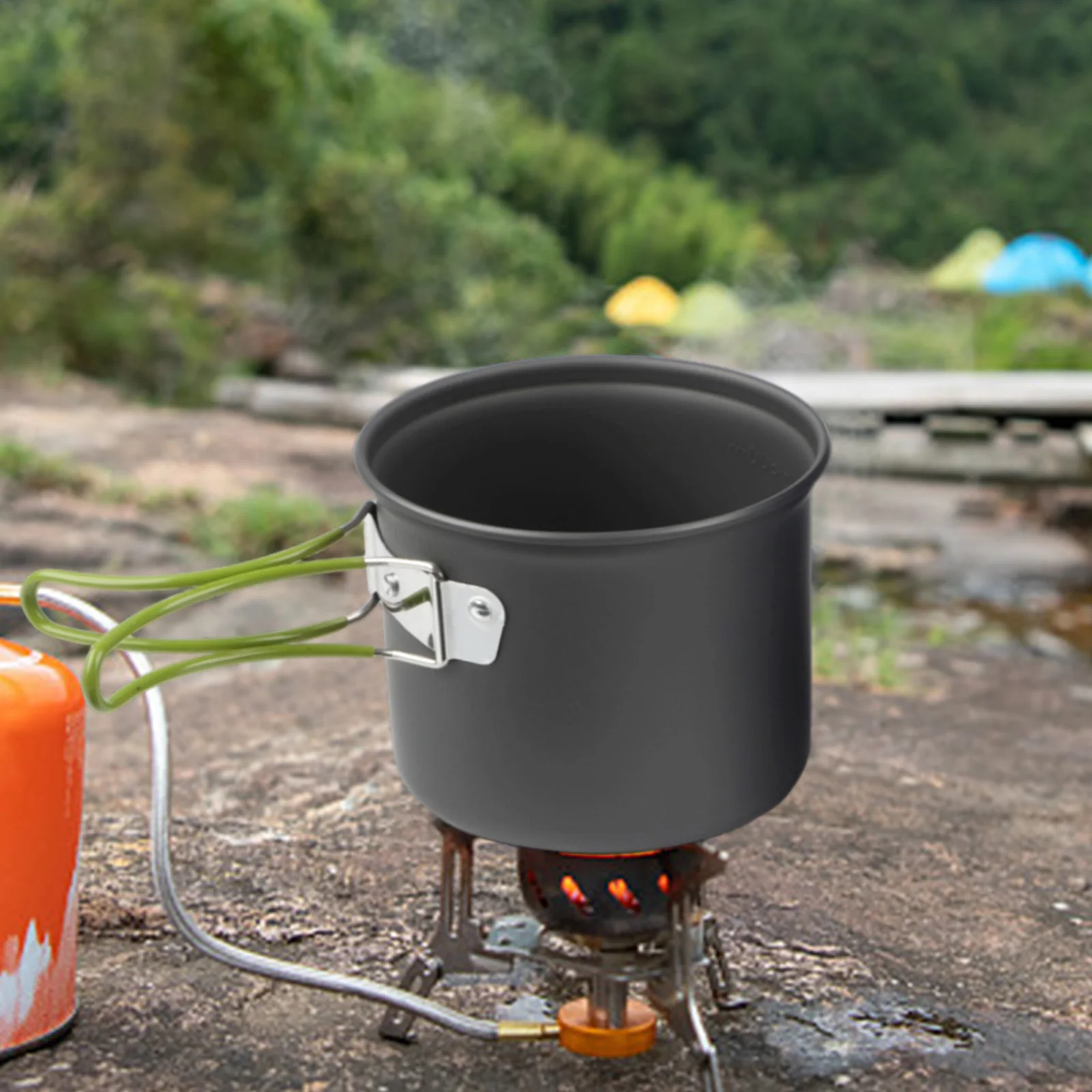Anodized Aluminum Cookware Cam - đánh giá và giá Camping Cooking Materials