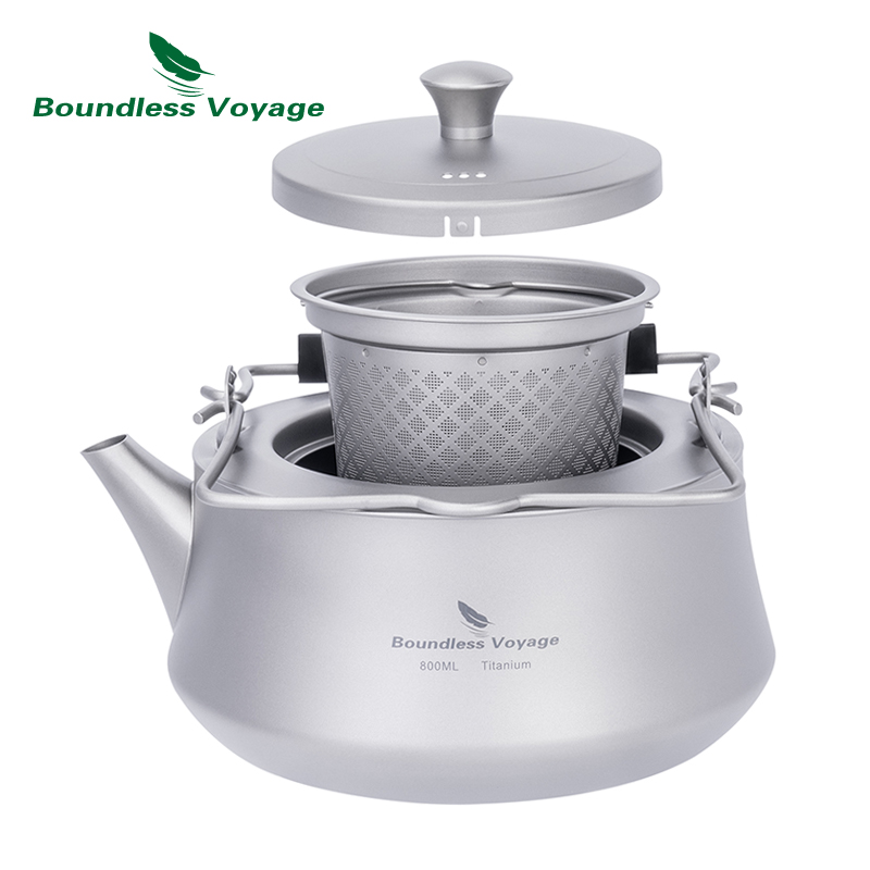 Boundless Voyage 800ml Titaniu - đánh giá và giá Mess Kit Titanium