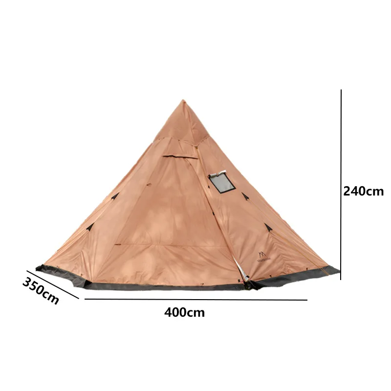 MOUNTAINHIKER 3-4 Person Pyram - đánh giá và giá Campfire Cooking In Another World