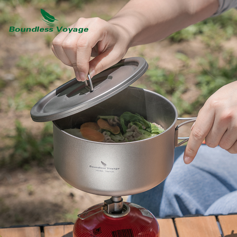 Boundless Voyage Titanium Camp - đánh giá và giá Camping Cooking Gear