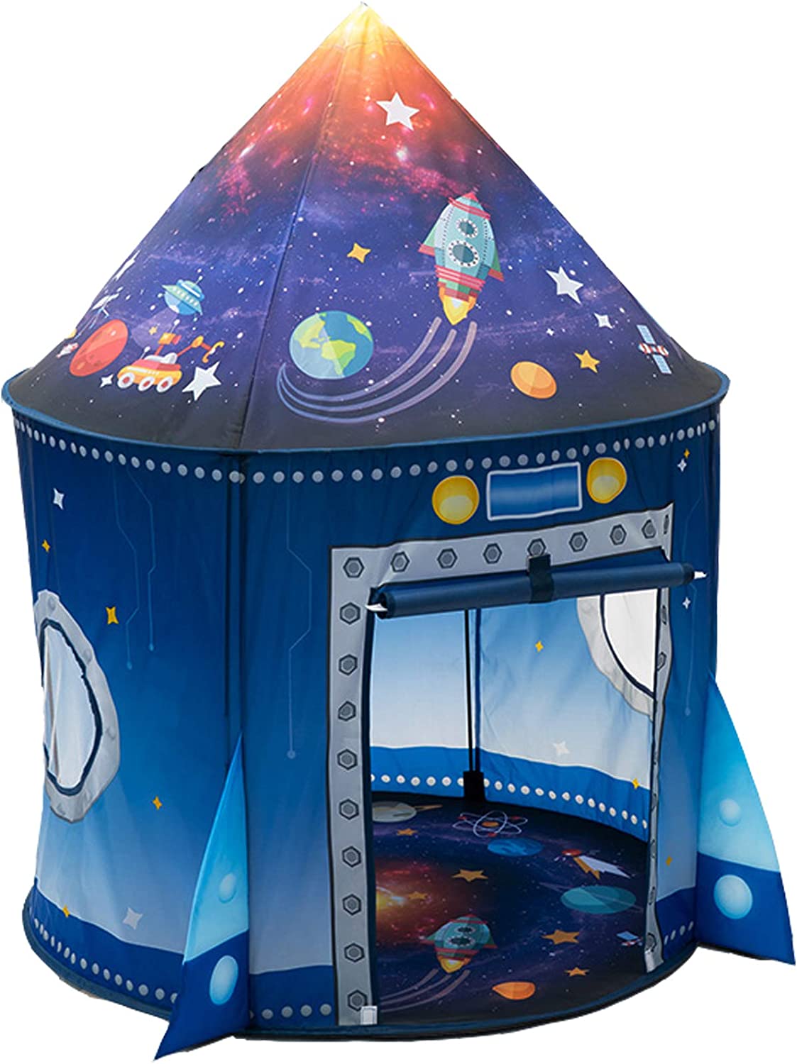 Rocket Ship Kids Tent Pop Up P - đánh giá và giá Campfire Cooking In Another World