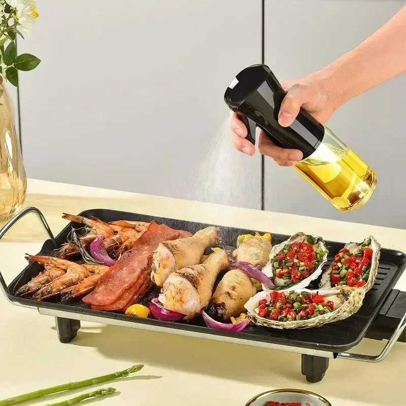 200/300/500ml Oil Spray Bottle - đánh giá và giá Camping Cooking Container