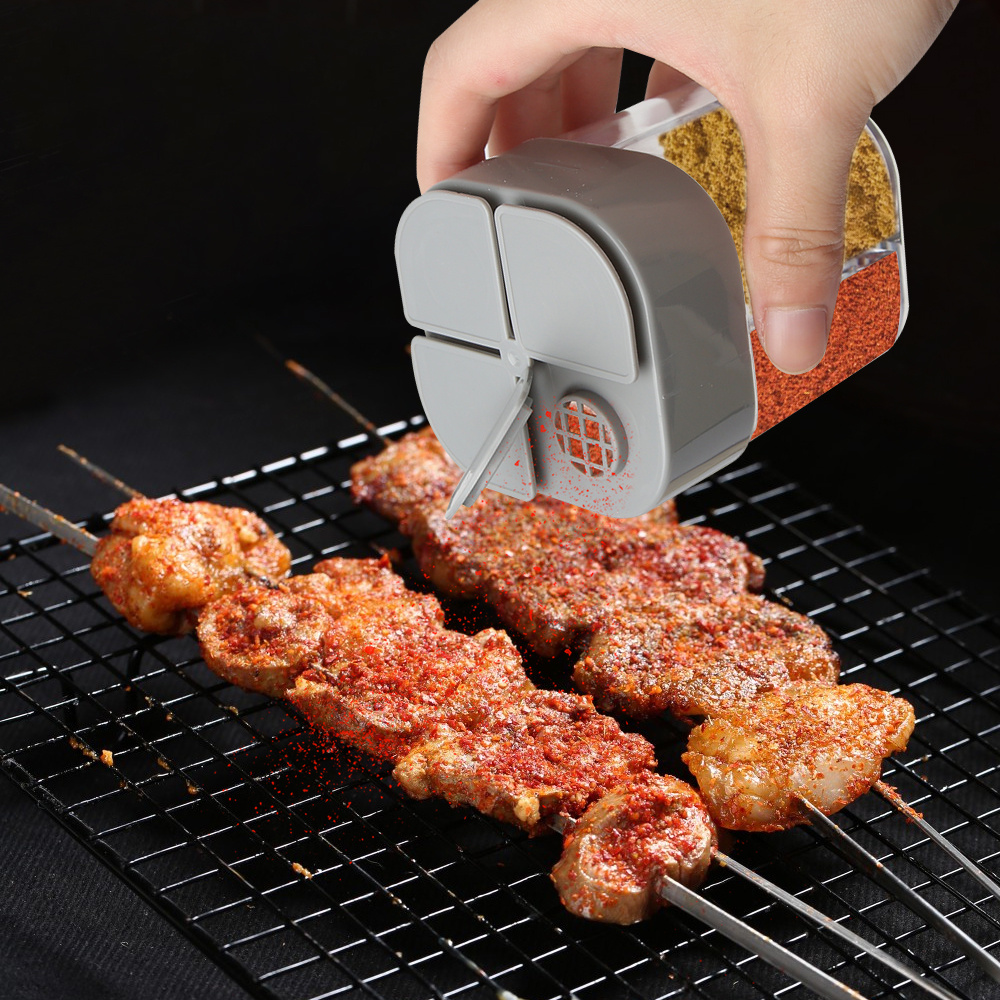 4in1 Camping Seasoning Shaker  - đánh giá và giá Camping Cooking Container