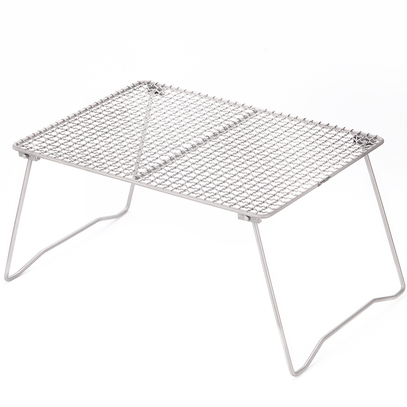 Folding Campfire Grill Titaniu - đánh giá và giá Camp Grill Portable Folding