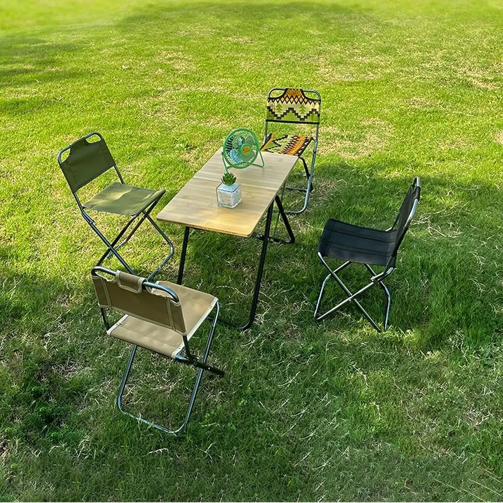 Portable Folding Bamboo Campin - đánh giá và giá Camp Grill Portable Folding