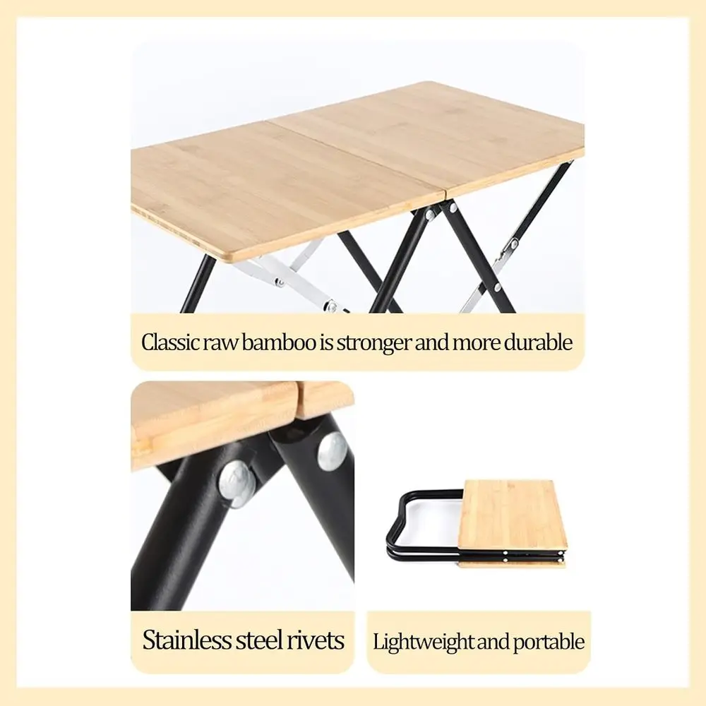 Portable Folding Bamboo Campin - đánh giá và giá Camp Grill Portable Folding