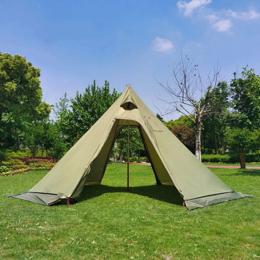 2022 Mới Kim Tự Tháp Lều Với V - đánh giá và giá Campfire Cooking In Another World